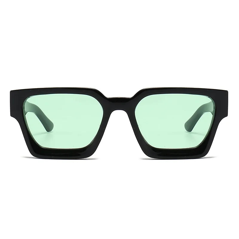 Colourfull Popular Square Sunglasses – Retro Tinted