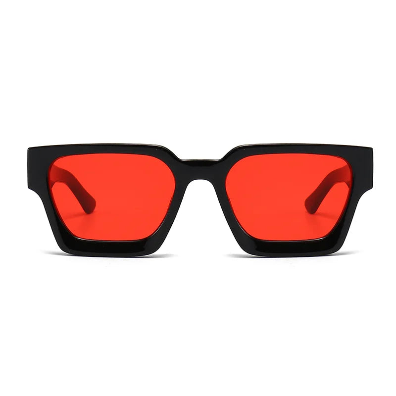 Colourfull Popular Square Sunglasses – Retro Tinted