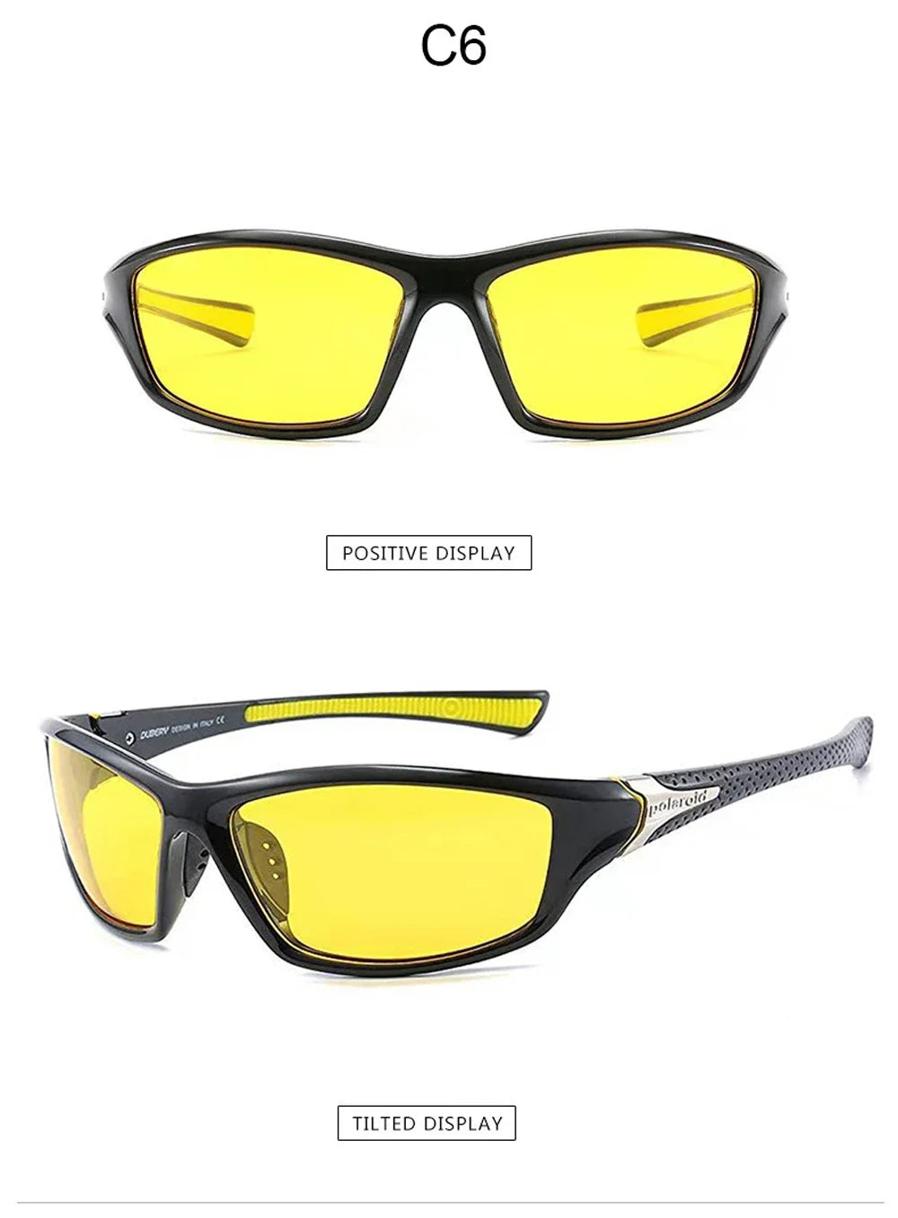 Unisex Polarized Driving Sunglasses – Stylish Goggles