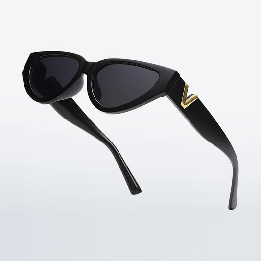 Luxury Glamour Cat Eye Sunglasses – Fashion Designer Runway Eyewear