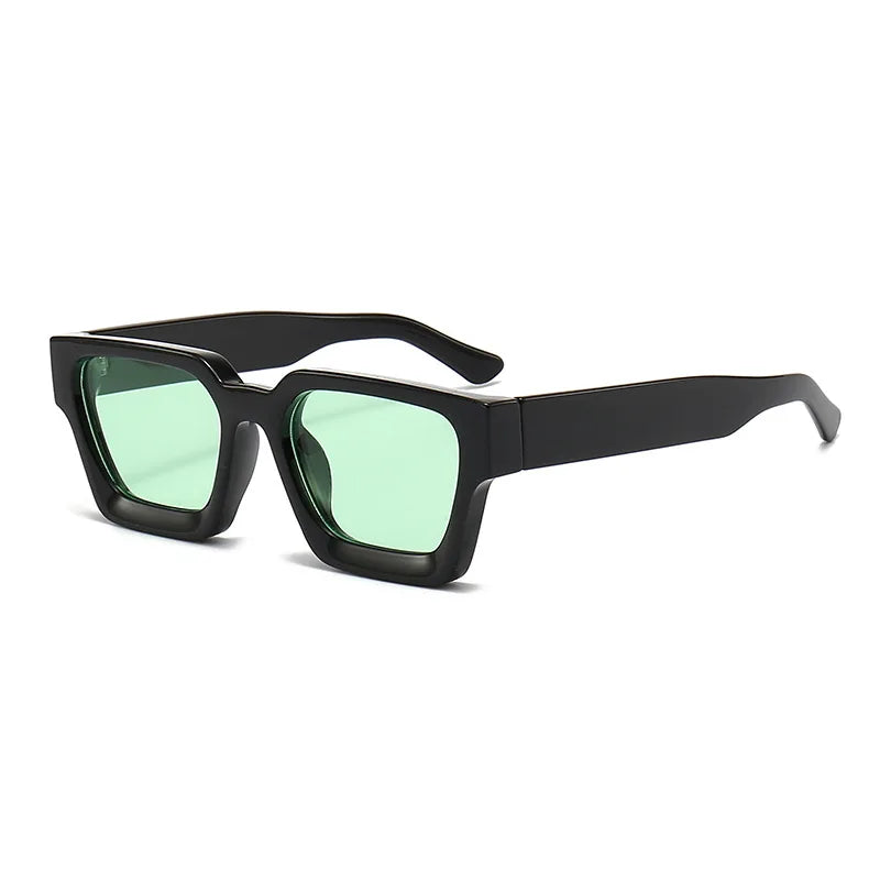 Colourfull Popular Square Sunglasses – Retro Tinted