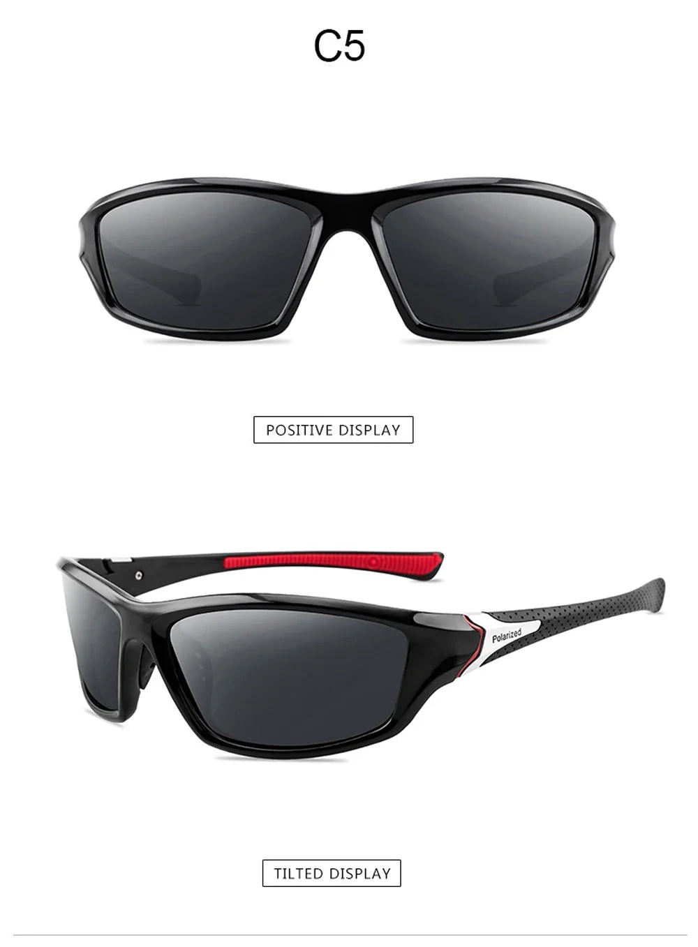 Unisex Polarized Driving Sunglasses – Stylish Goggles